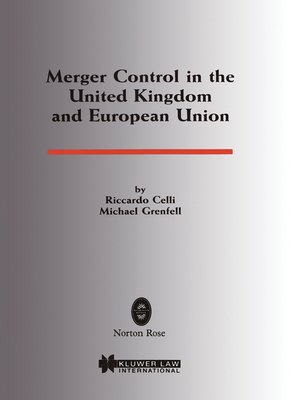 cover image of Merger Control in the United Kingdom and European Union
